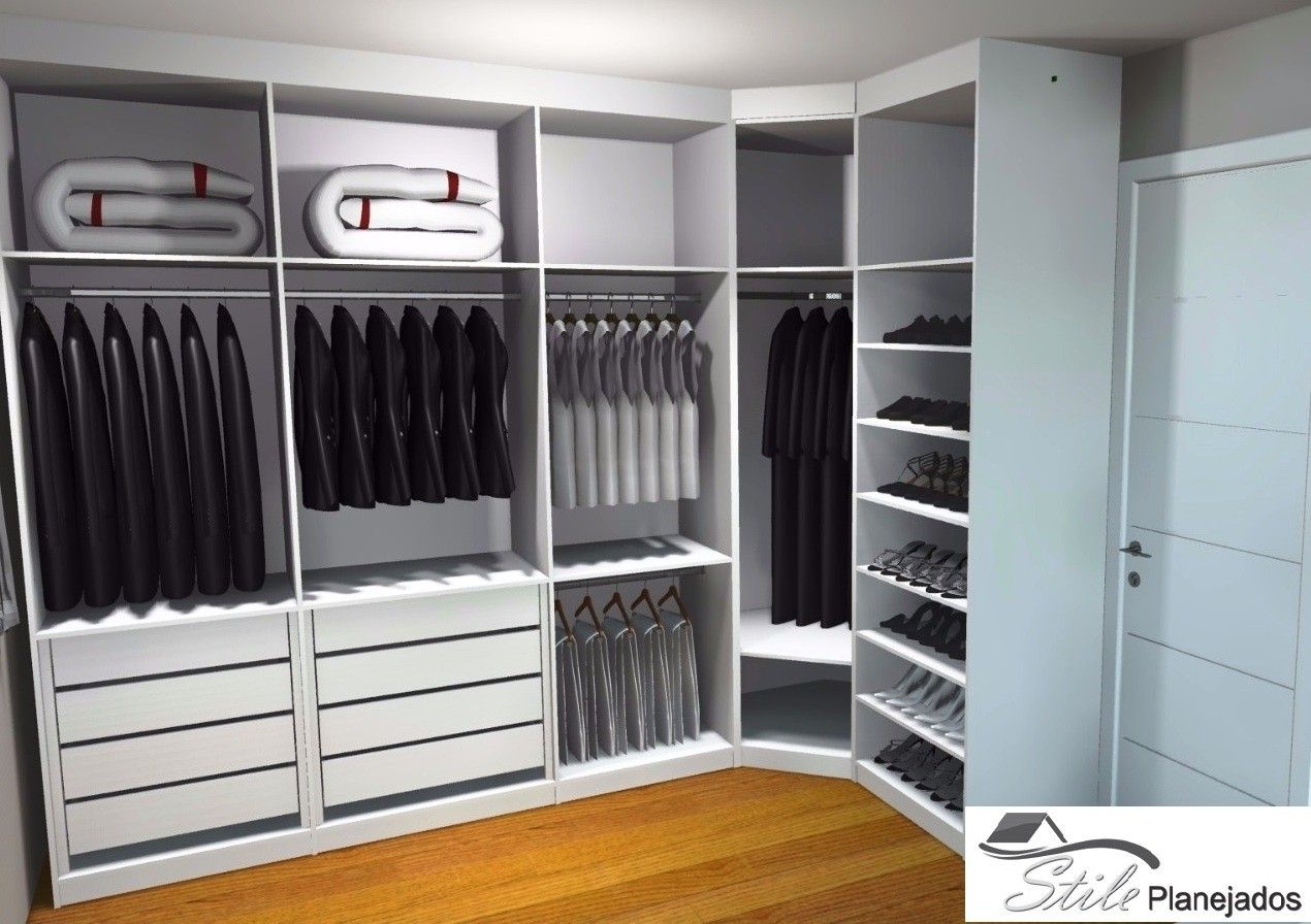 Ambientes Planejado para Closet Av Brigadeiro Faria Lima - Ambiente Planejado para Closet