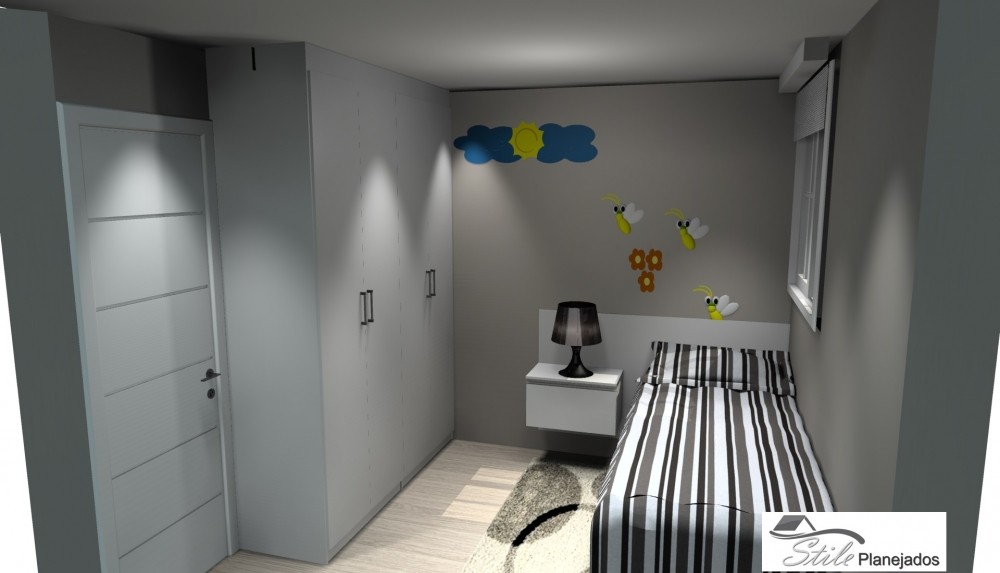 Dormitório Planejado para Solteiro Preço no Jardim Sete de Setembro - Quarto Planejado em Interlagos